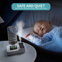 Travel Humidifier, Portable Small Humidifier for Plants, Bedroom, Office, Hotel