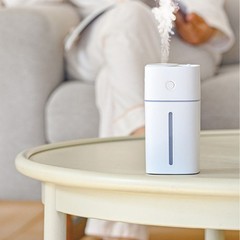 2-Top Fill Humidifier USB Personal Desktop Humidifier For Car Room Bedroom