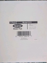 Lot Of Two (2) Best Air Water Pad Model G13 Humidifier Filter – NEW- 2 Pack