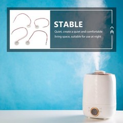 4 Pcs Disc Ceramic Replacement For Humidifier Desktop Fountain Decor