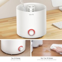 Humidifier 2 in 1 Ultrasonic Humidifiers for bedroom 360° Rotatable Mist 2.5L