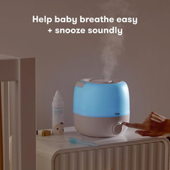 3-In-1 Cool Mist Humidifier for Large Rooms, Top Fill Humidifier for Bedroom, Al