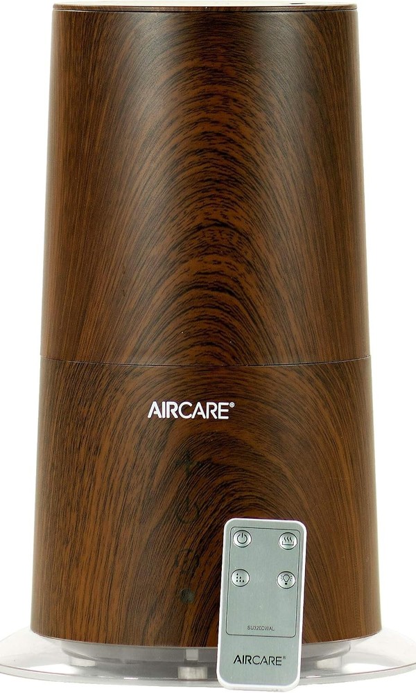 Ultrasonic Humidifier – Warm/Cool Mist, 750sq ft, Nightlight, Remote, Aroma Tray
