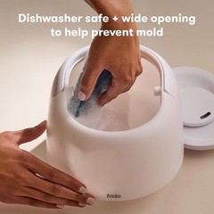 Adjustable Top Fill Baby Humidifier with Whisper-Quiet Operation & Carry Handle