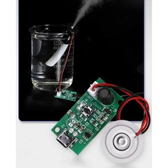 For DIY Humidifier Project 4PCS Ultrasonic Mist Maker Driver Board Atomizer Kit