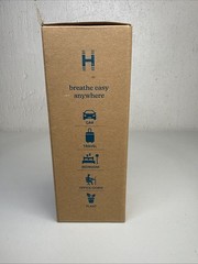 NIB HoMedics Breathe Better Portable Ultrasonic Humidifier In White