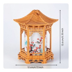 Lantern Humidifier Decorative Humidifier with Ambient Light Desktop for Bedroom