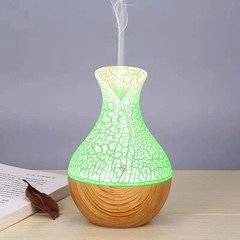 130ML Wood Grain Humidifier Fragrance Aroma Diffuser Atomizer USB Household Humi
