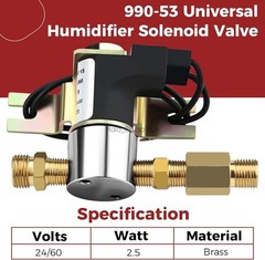24V Humidifier Solenoid Valve Fit GeneralAire 1042 1042L 1040L