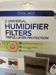 Sunbeam (SFU001) Cool Mist Humidifier Filter – Pack of 2