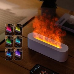 Desktop Simulation Light Aromatherapy Purifier Air for Bedroom With 7 Colors