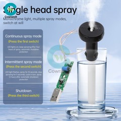 USB DC 5V Ultrasonic Mist Maker Atomizing Module Humidifier DIY Kits 108KHZ