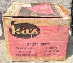 VTG 50s/60s Kaz X-100 Princess Pink Vaporizer/Humidifier W/Box Tested Works
