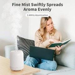 LED Essential Oil Diffuser Aroma Humidifier Ultrasonic Aromatherapy Air Purifier