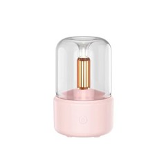 *Atmosphere Light Humidifier Candlelight Aroma Diffuser Portable 120ml Electric*