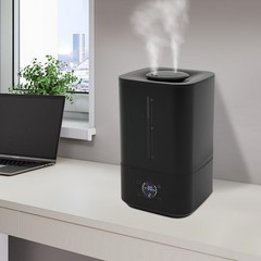 6L/202.91oz Mist Humidifier Machine Tabletop Hot & Cold Humidifier Free Standing