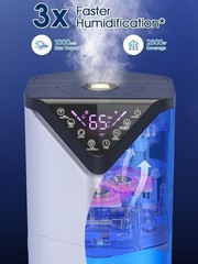 Room Humidifier — 19L / 5 Gallon Capacity (Large)🏠💧