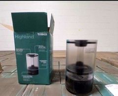 NEW Highland 1.2 Gallon Tabletop Cool/Warm Mist Electronic Humidifier BHWC-550D