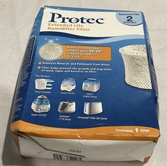 Protec Humidifier Filter WF2 – Vicks, Sunbeam, Honeywell, Enviracare & ReliOn