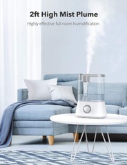TaoTronics AH024 Cool Mist Humidifier Quiet Ultrasonic 4L Humidifier DI14_GR