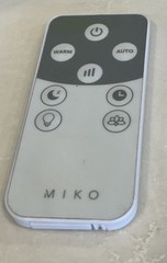 MIKO Humidifier With Cool and Warm Mist, Ultrasonic Humidifier w/ Remote MAH-01W
