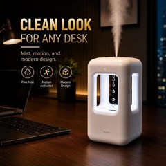 600ML Anti-Gravity Air Humidifier Water Drop Perfume Aromatherapy Humidifiers