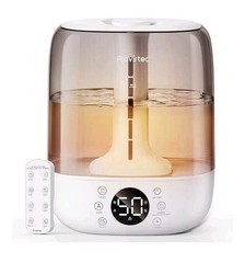Provirtec 6L Humidifier Large Room Warm Cool Mist Top Fill Remote 60H HC-02 NEW