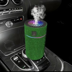 Luxury Rhinestone Car Diffuser Humidifier With Led