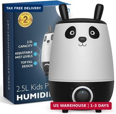Everlasting Comfort 2.5L Kids Humidifiers for Bedroom – Easy to Clean 24HR Runti