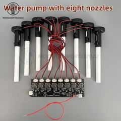 DC 5V 8 Spray Nozzle Humidifier Module Ultrasonic Atomization Drive Board Type C