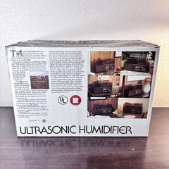 Vintage 1980’s ROBESON Ultrasonic Humidifier Model UH500 Mint Condition In Box
