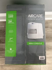 AIRCARE MA0800 Evaporative Humidifier for 2,600 sq. ft Tested Working NO FILTER