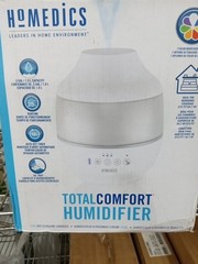 Homedics TotalComfort Cool Mist Ultrasonic Humidifier – White/ .5 Gal/ 1.9L