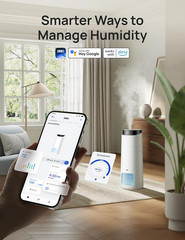 DREO 16L Smart Humidifier Large Room 1000 Ft², 130H Cool Mist Air Humidifiers fo