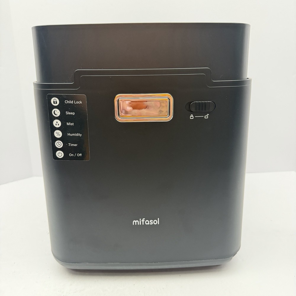 Mifasol Stainless Steel Humidifier, 3.3L/0.87Gal SteamHumidifier Large Room