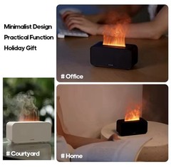 Umidificador de ar, Difusor colorido do aroma de chama criador de fresco Air