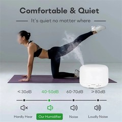 500ML Aroma Air 7 LED Essential Oil Diffuser Ultrasonic Aromatherapy Humidifier