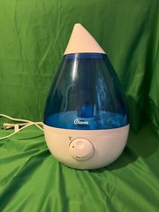 Cool Mist Humidifier Filter Ultrasonic Blue and White