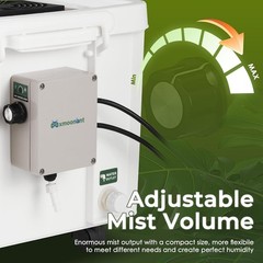 Mxmoonant 20L/H Ultrasonic Humidifier Mist Maker 20-Head Brf132