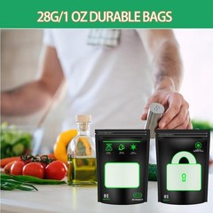 20 pcs 1 oz Humidity Control Bags Reusable Heat Seal Food Storage Curing