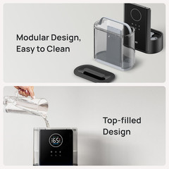 DREO 8L Smart Humidifiers for Bedroom 600Ft², 80H Runtime Warm&Cool Supersized M