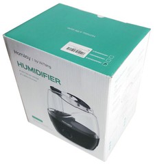 Homasy HM589A Cool Mist Humidifier (2.2L, 28dB, BLACK) 360 Nozzle, VicTsing