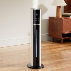Whisper-Quiet 2.4Gal Ultrasonic Humidifier for Large Rooms with Remote Control