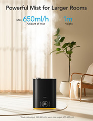 7L Smart Humidifier for Bedroom, Auto Mode, App Control, 70H Quiet Runtime