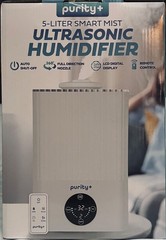 Purity+24 hours / 5-LITER SMART MIST ULTRASONIC HUMIDIFIER Brand New @ Sealed !!