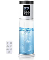 Humidificador 8L ultrasónico luz 7 colores humidistato recarga superior hogar