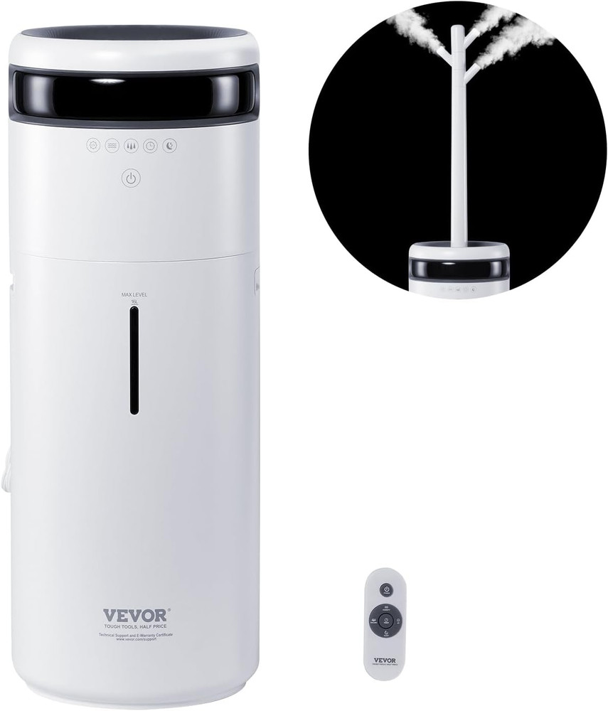 Humidifier for Home Large Room 1291.7 Sq Ft, 16L Commercial Humidifier for Whole