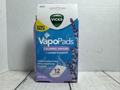 Vicks VapoPads Calming Vapors Lavender 12 Pads Family Pack