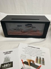 Flame Fireplace Aroma Diffuser & Humidifier LED Mist w/ Remote & Oils New