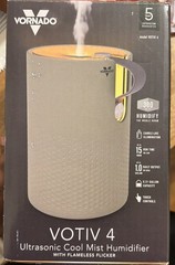 Vornado VOTIV 4 Ultrasonic Cool Mist Humidifier 0.31 gal 300 sq ft Green